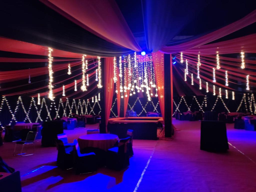 Party Arrangement Lighting Decor